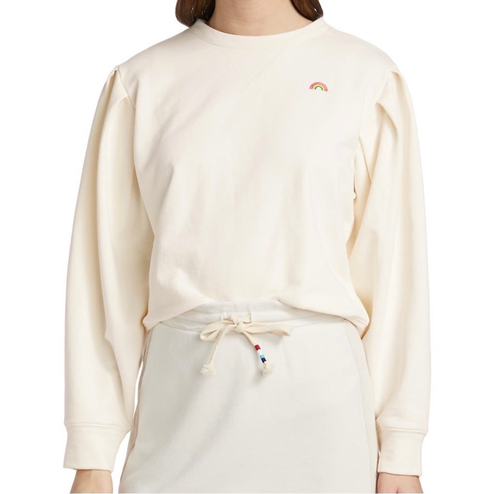 Terez New York Sugar Swizzle Rainbow Sweatshirt Size M